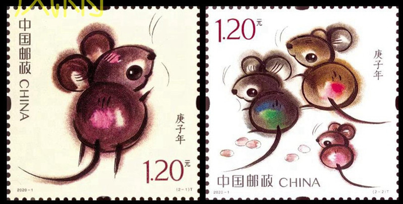 鼠邮票设计者,2020年鼠邮票的设计创意